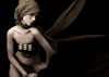 America's Next top model winner of season 13, Nicole with Tyra as photographer with scrarf 