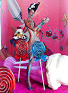 Jaslene's - I love candy picture!