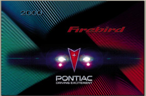 firebird owner manual cover page