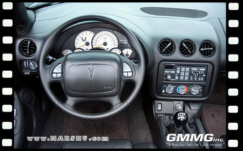 gmmg blackbird interior details and white gauges