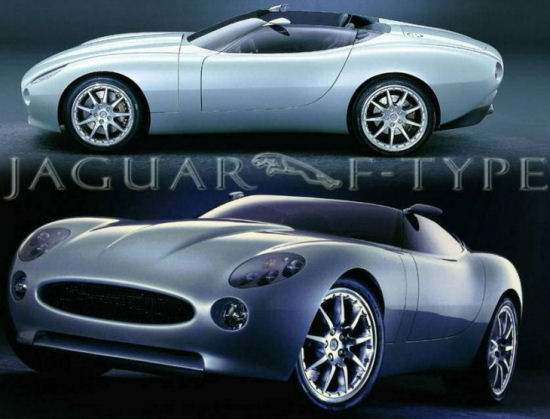 Jaguar Car. JAGUAR F-TYPE concept car
