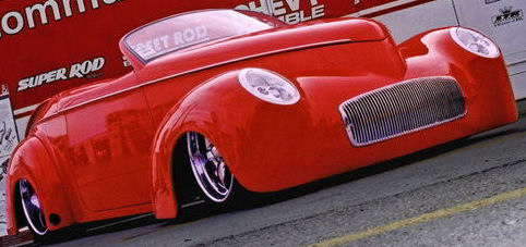 customised 1940 Willys coupe