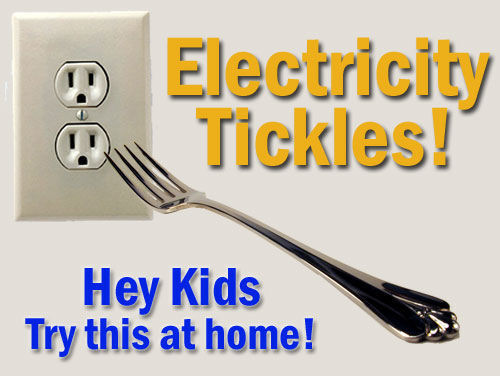 fark photoshop - electricity tickles