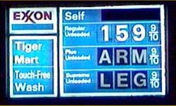 Funny New gas prices photo