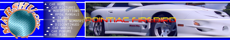 pontiac firebird