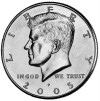 half dollar coin head
