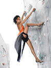 America's next top model - Lisa Rock Climbing