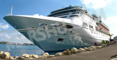 empress of the seas from royal carribean cruise ship