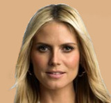 Heidi Klum: host of project runway season 1